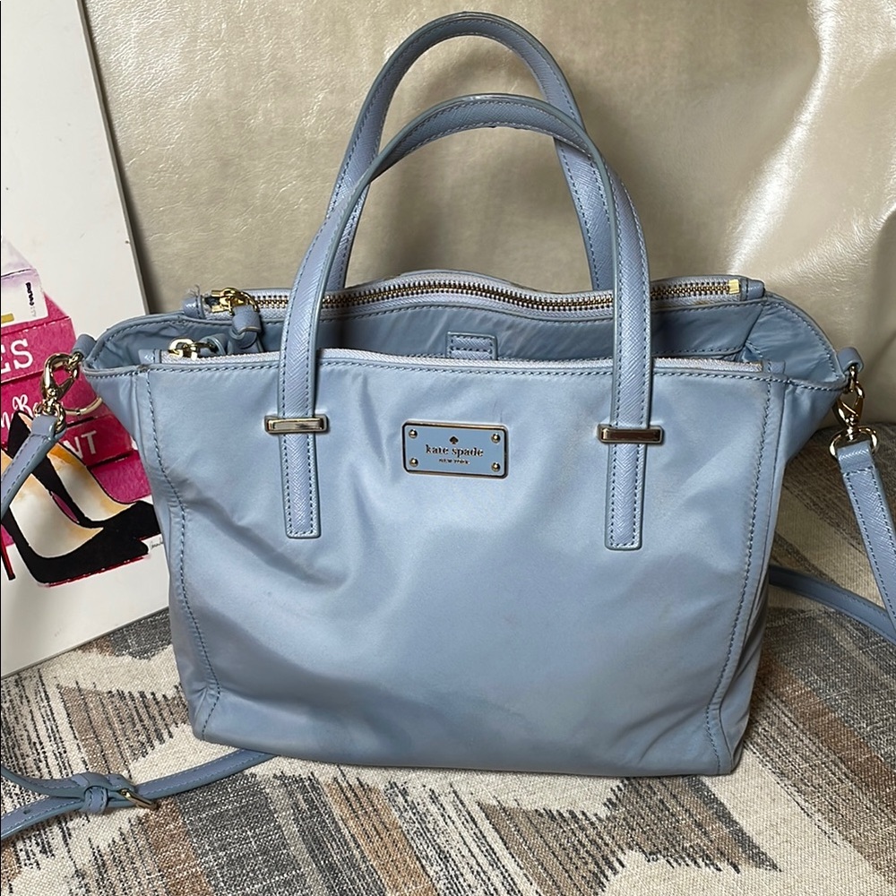 Kate Spade Light Blue Satchel - Picture 5 of 16